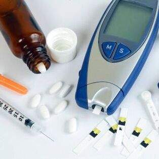 Glucometer and medicines for the treatment of diabetes