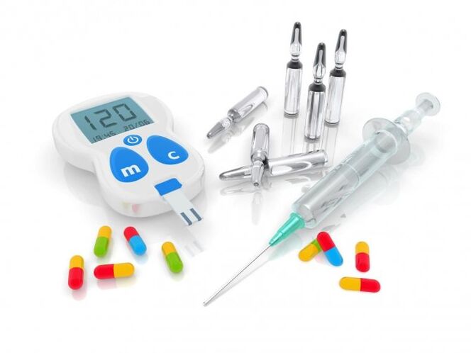 Various medicines for the treatment of diabetes